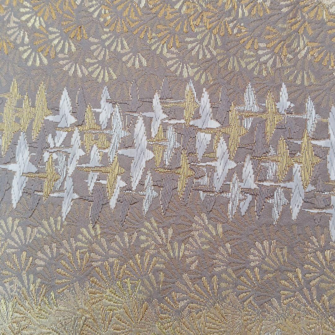 鶴柄袋帯