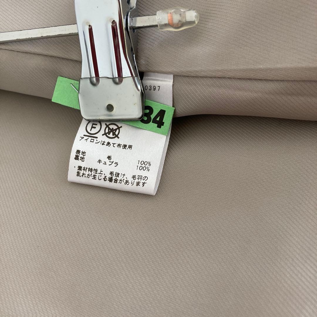 SHIPS ウール１００% ノーカラーコート　Sサイズ