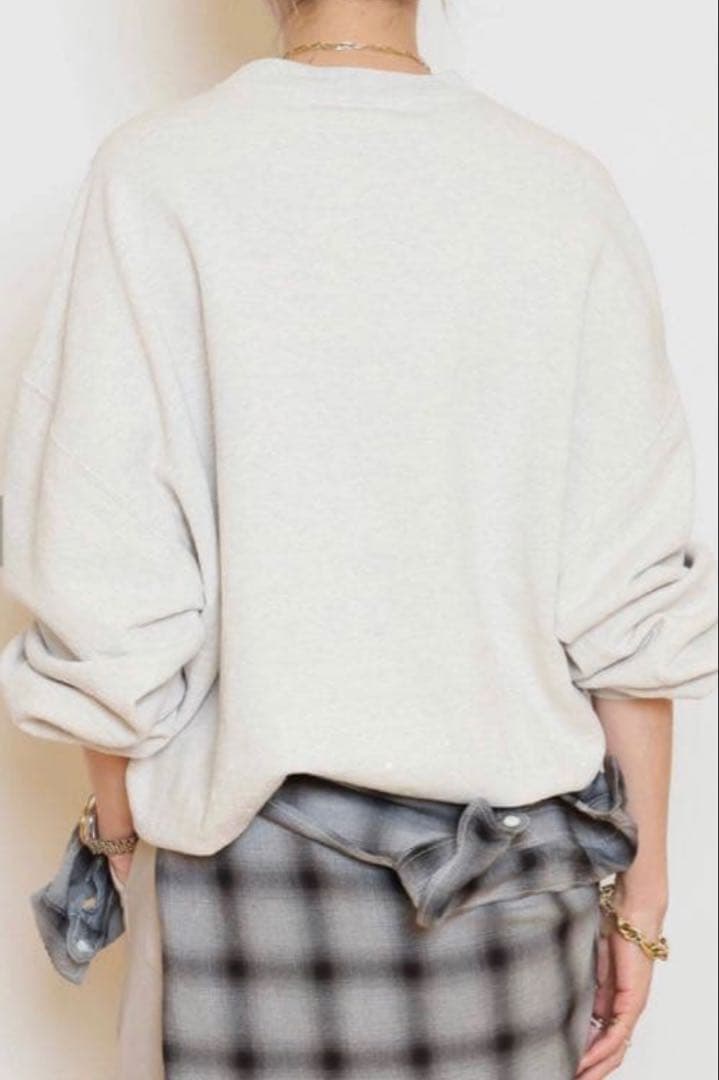 MUSE 別注レミレリーフILLINOIS クルーネックプルオーバースウェット