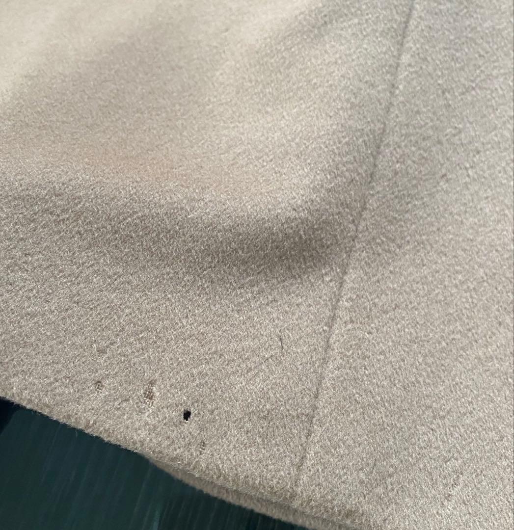 MAX MARA ベルテッド　ダブル　ロング　コート　キャメル