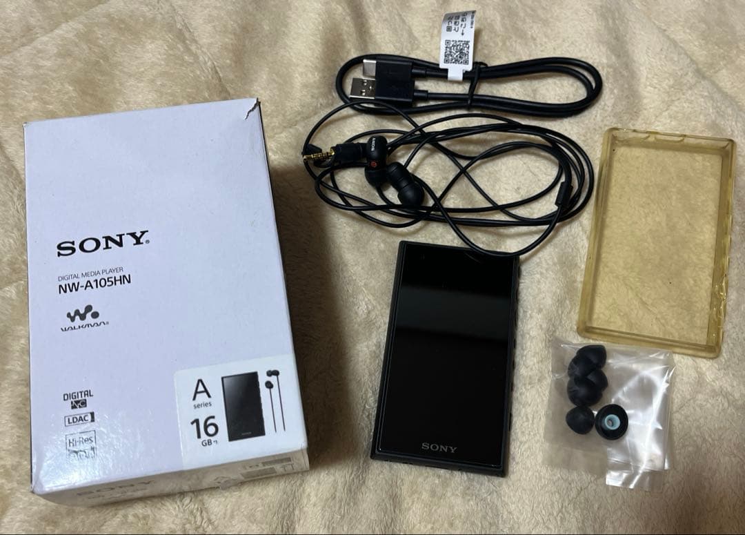 SONY ソニー WALKMAN NW-A105HN☆ブラック