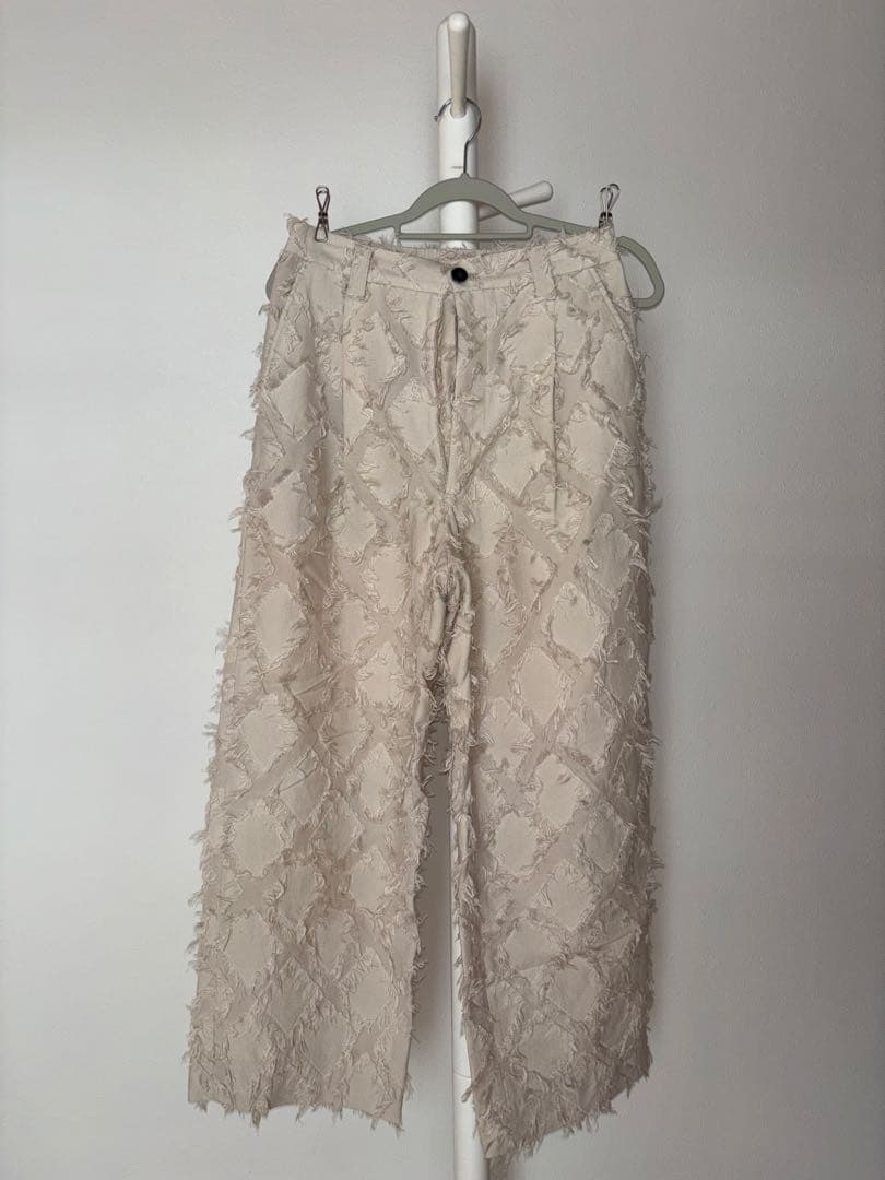 MAISON SPECIAL パンツホワイト