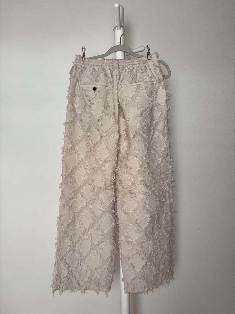 MAISON SPECIAL パンツホワイト