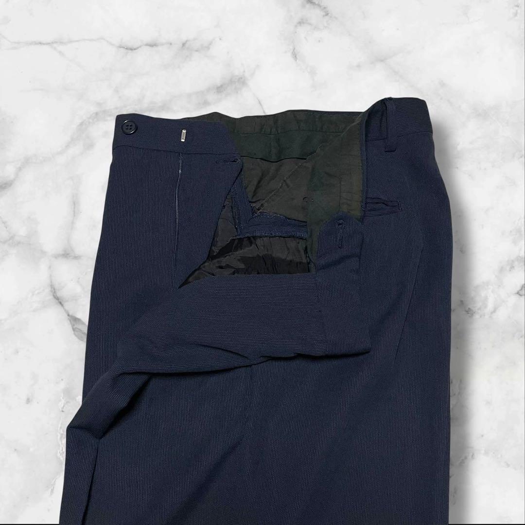 【極美品】エンポリオアルマーニ セットアップ スーツ 2B シングル ネイビー