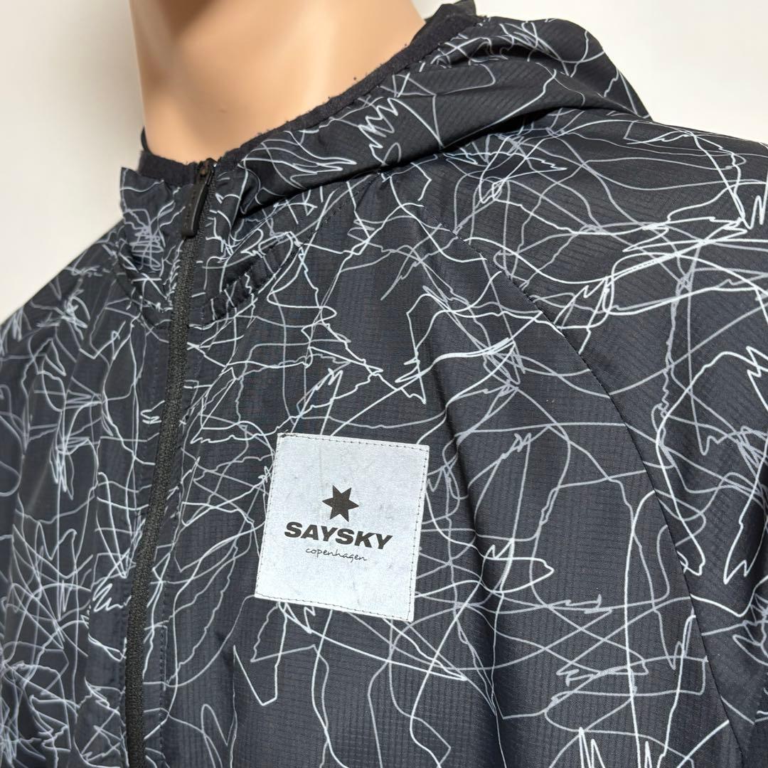 SAYSKY セイスカイ トライアスロンランニングジャケット ブラック M日本L