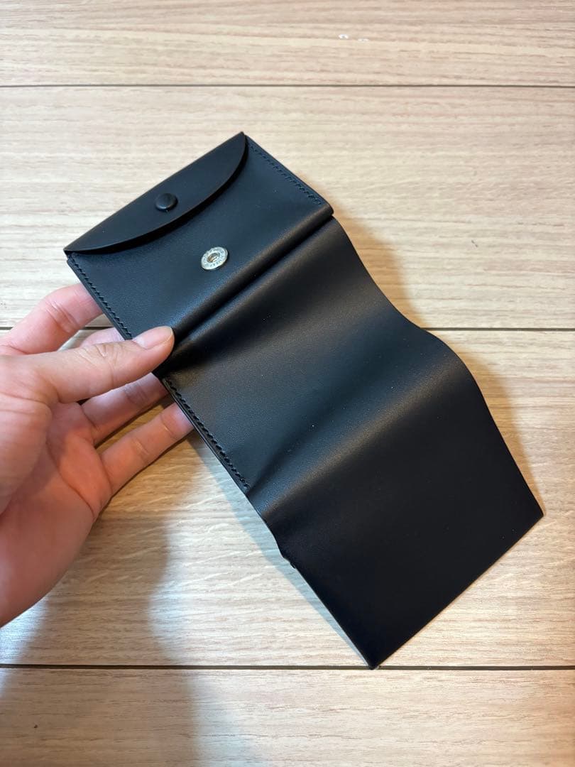 【未使用】ED ROBERT JUDSON ブラック 三つ折り財布