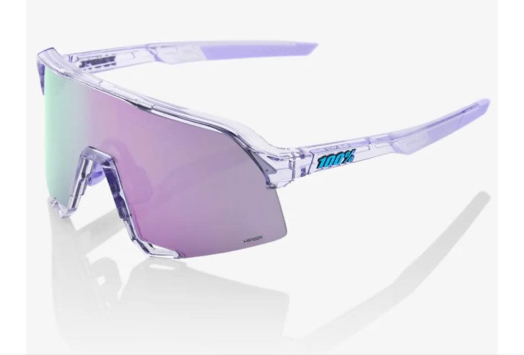 新品100% ヒャクパーセント S3 ラベンダー サングラス 野球 マラソン