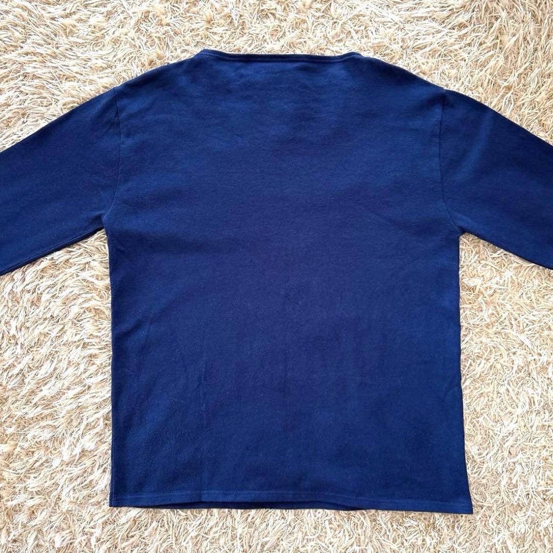 美品 SAINT JAMES セントジェームス ウェッソン ネイビー t6