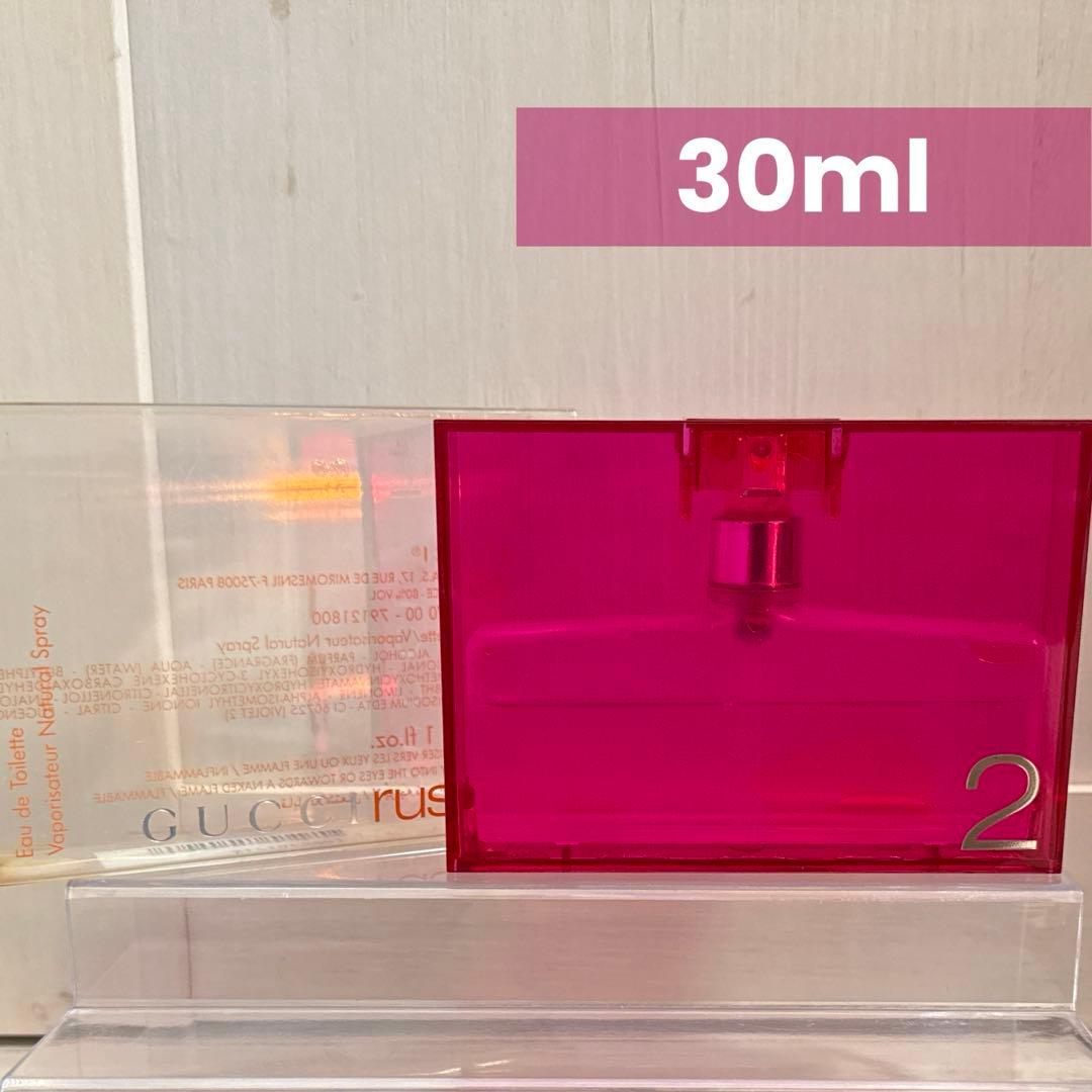 国内正規 ケース付き 廃盤 希少 GUCCI rush 2 EDT 30ml