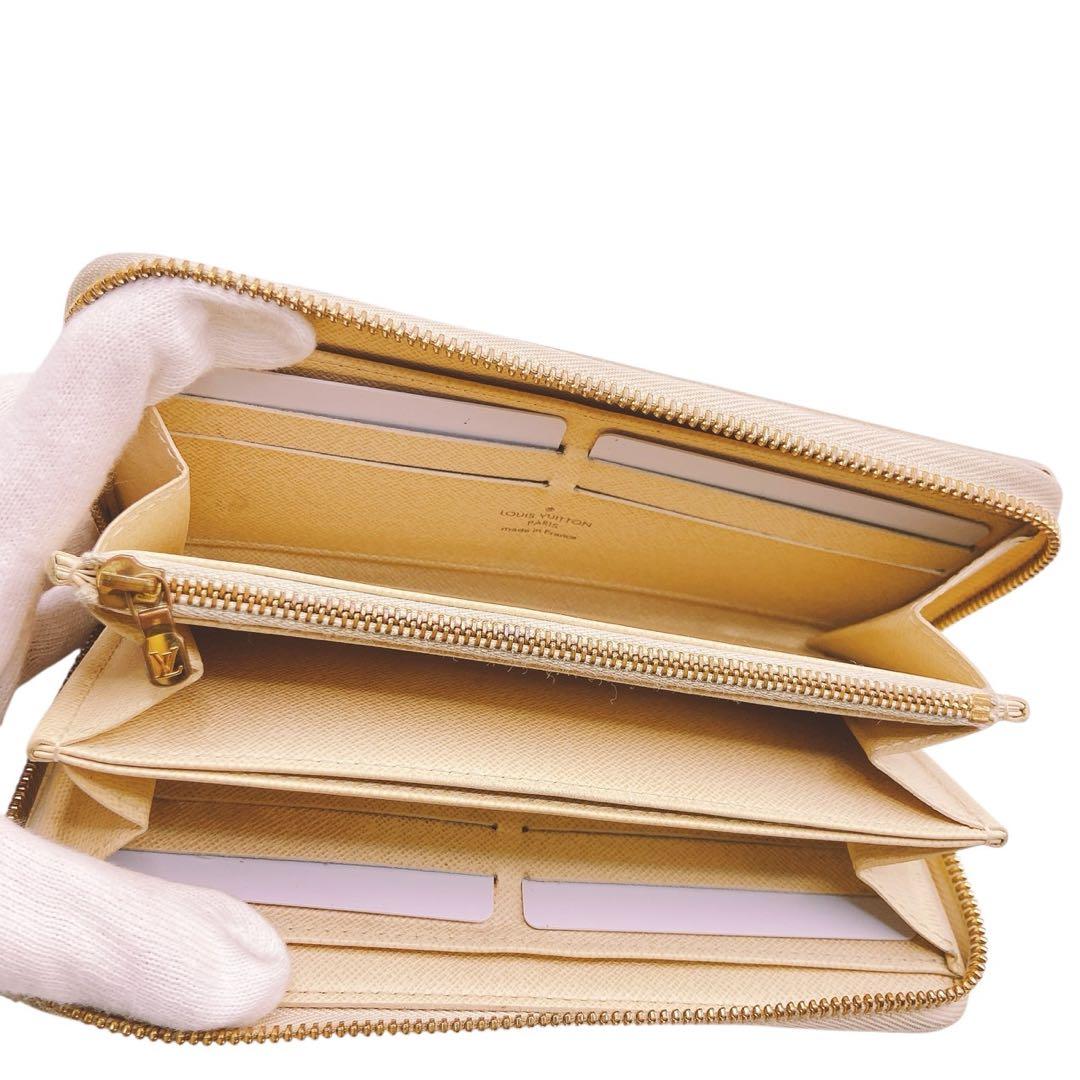【美品】LOUIS VUITTON ダミエ・アズール ジッピーウォレット☆鑑定済