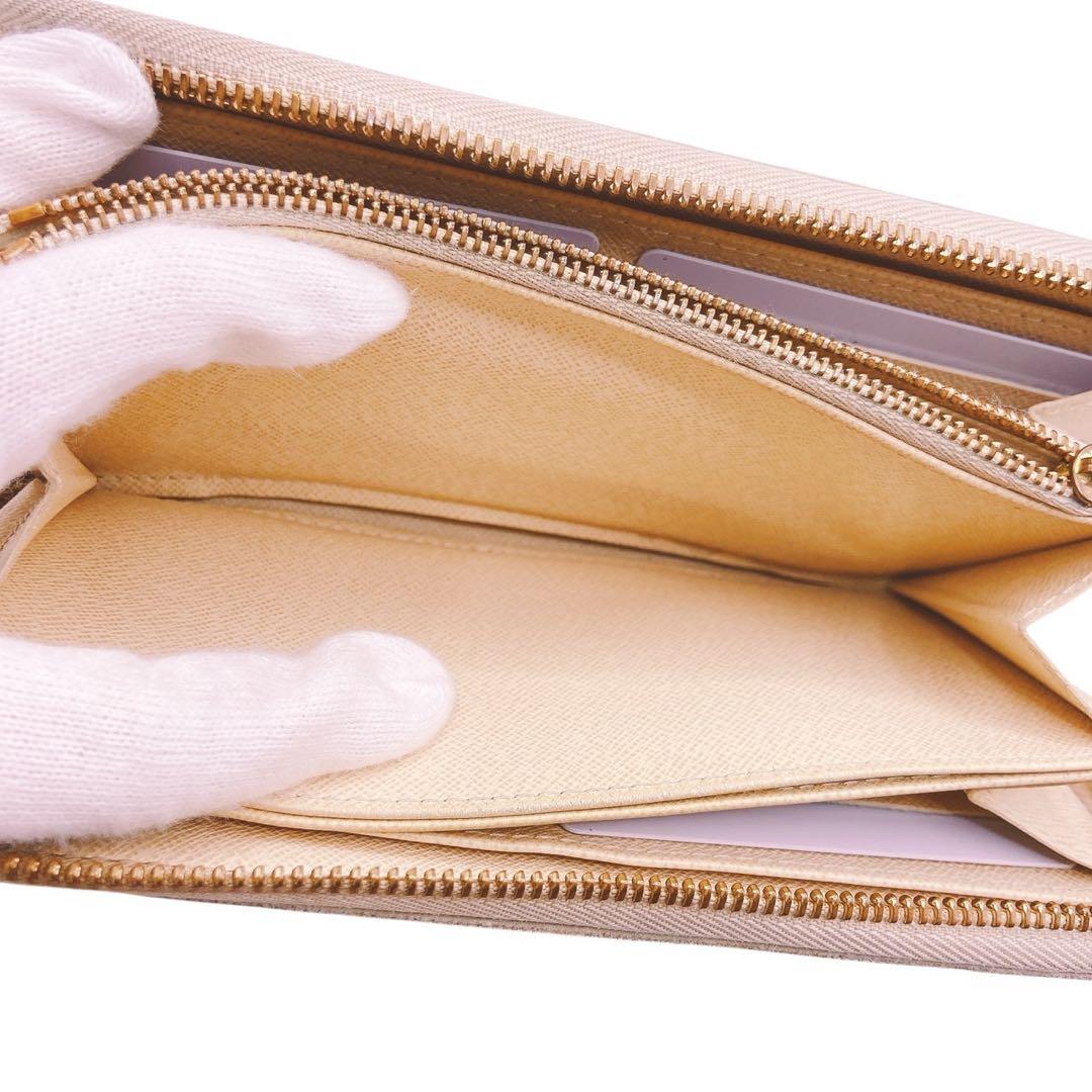 【美品】LOUIS VUITTON ダミエ・アズール ジッピーウォレット☆鑑定済