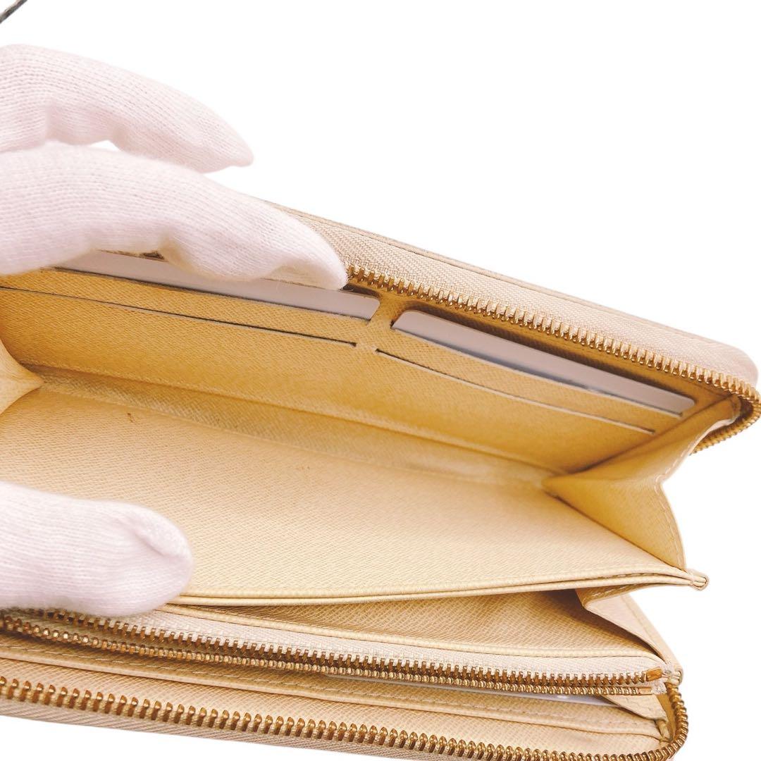 【美品】LOUIS VUITTON ダミエ・アズール ジッピーウォレット☆鑑定済