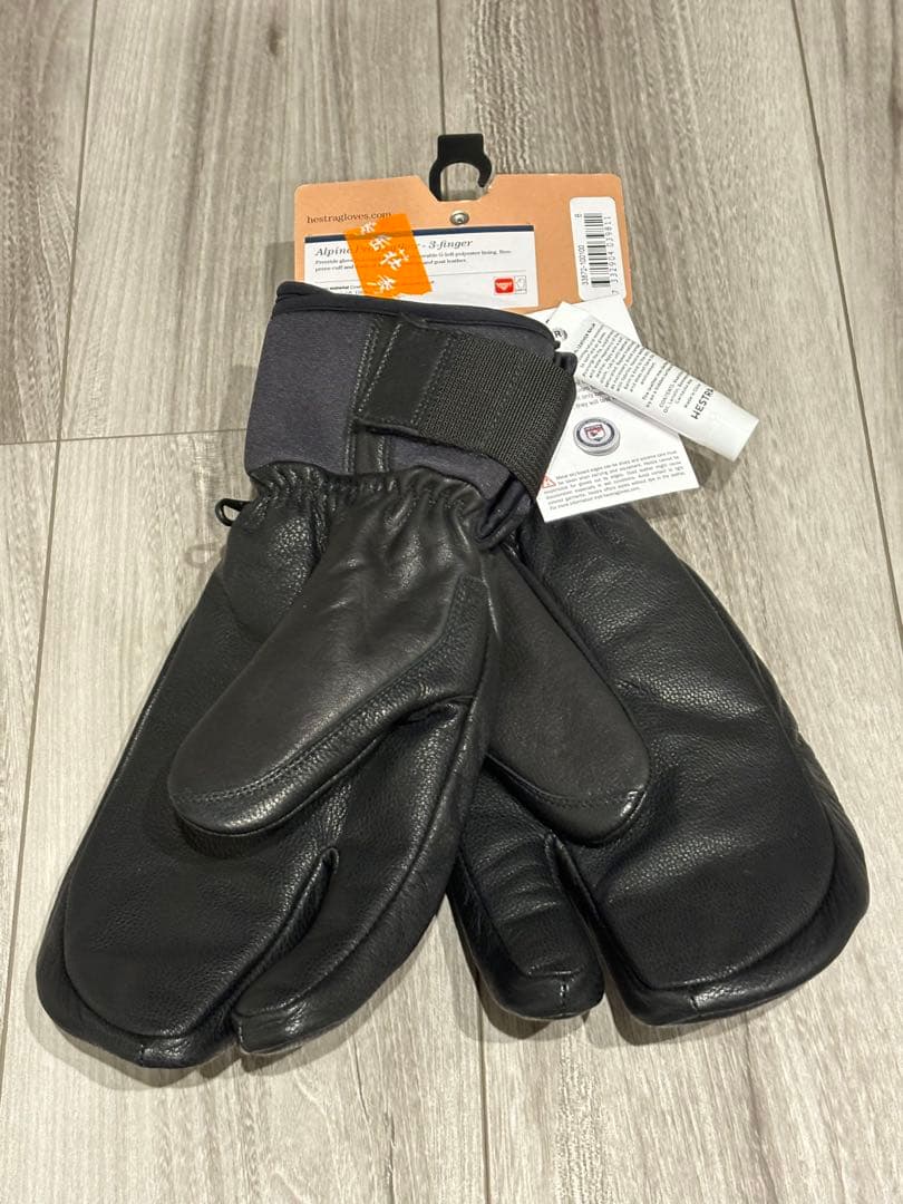C*様 へストラAlpine Pro Leather 3-fingerグローブ