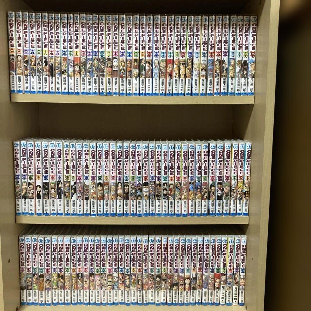 美品❗️全巻透明カバー付き❗️送料無料❗️ワンピース全巻1〜112巻 尾田栄一郎