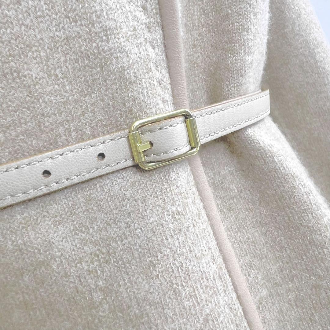 ★LOROPIANA★新品未使用★今季現行★ベビーカシミヤ★リバーシブル★コート