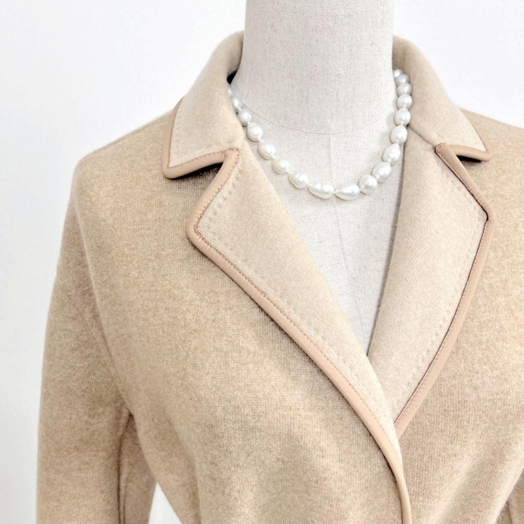 ★LOROPIANA★新品未使用★今季現行★ベビーカシミヤ★リバーシブル★コート