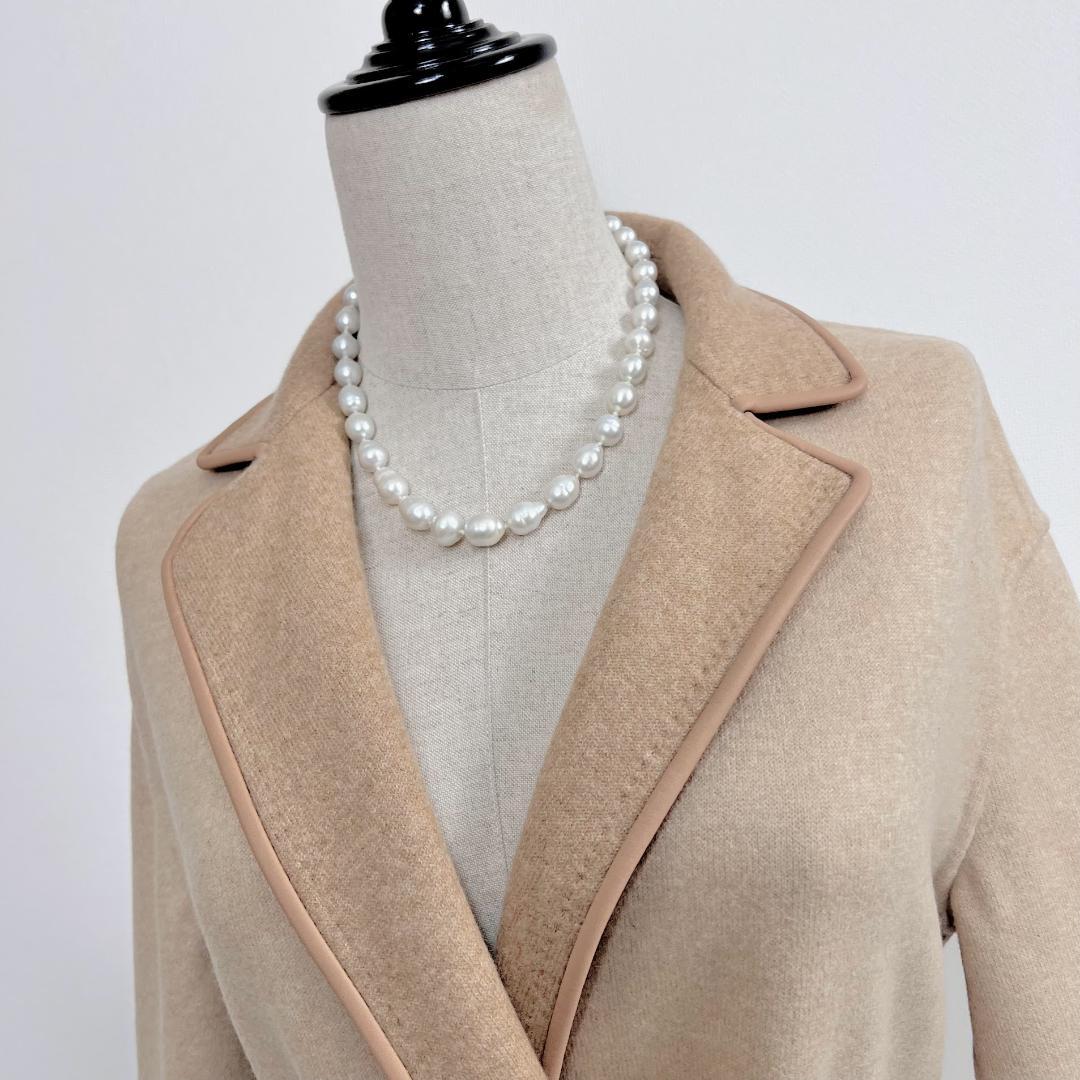 ★LOROPIANA★新品未使用★今季現行★ベビーカシミヤ★リバーシブル★コート