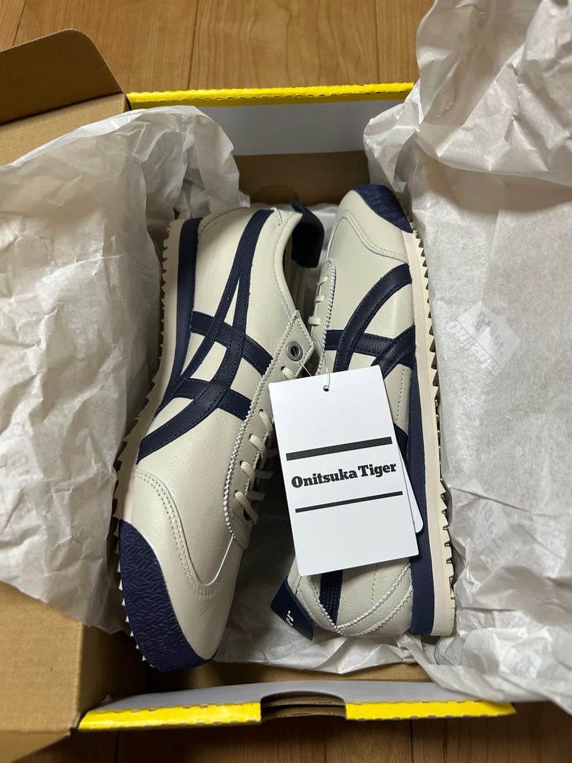 Onitsuka Tiger スニーカー アイボリー/ネイビー