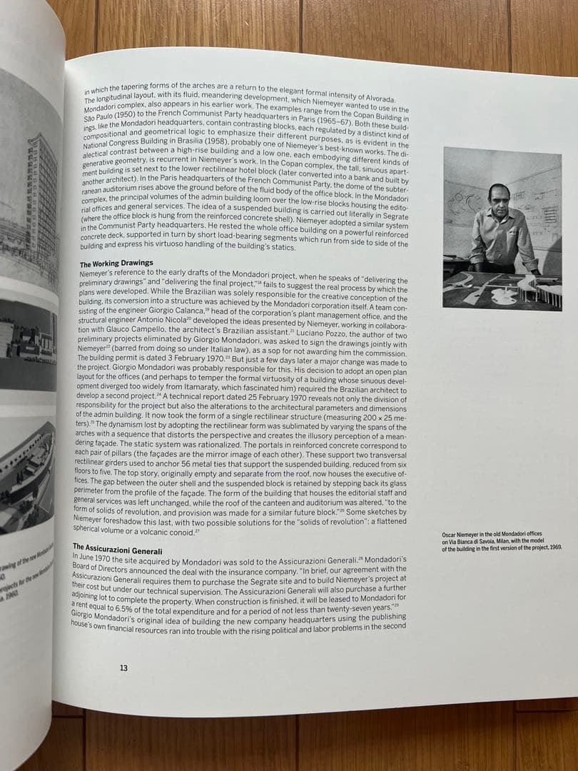 希少 オスカー•ニー•マイヤー イタリア建築 モンダドリ 書籍 建築作品集