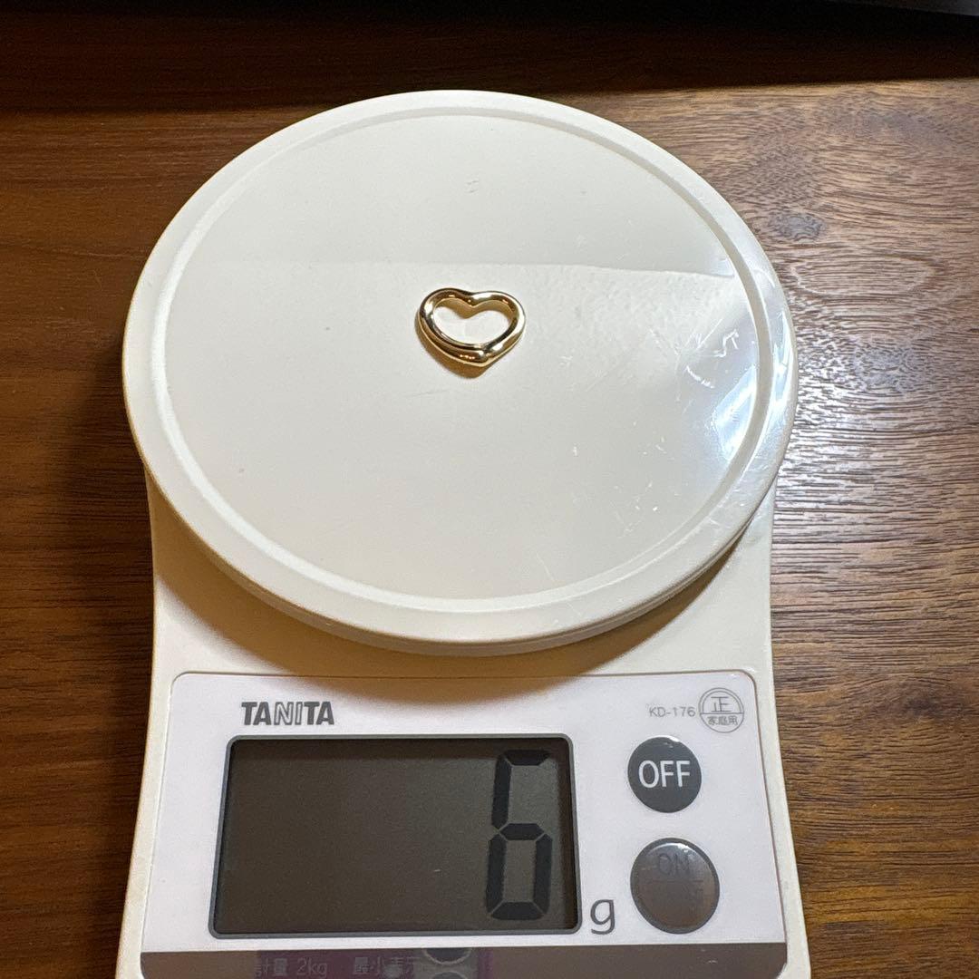 ティファニー　オープンハートK18YG