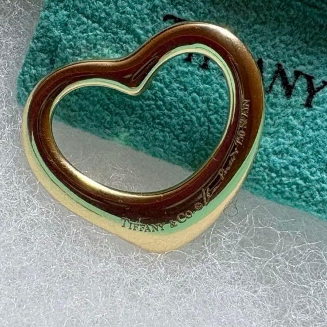 ティファニー　オープンハートK18YG