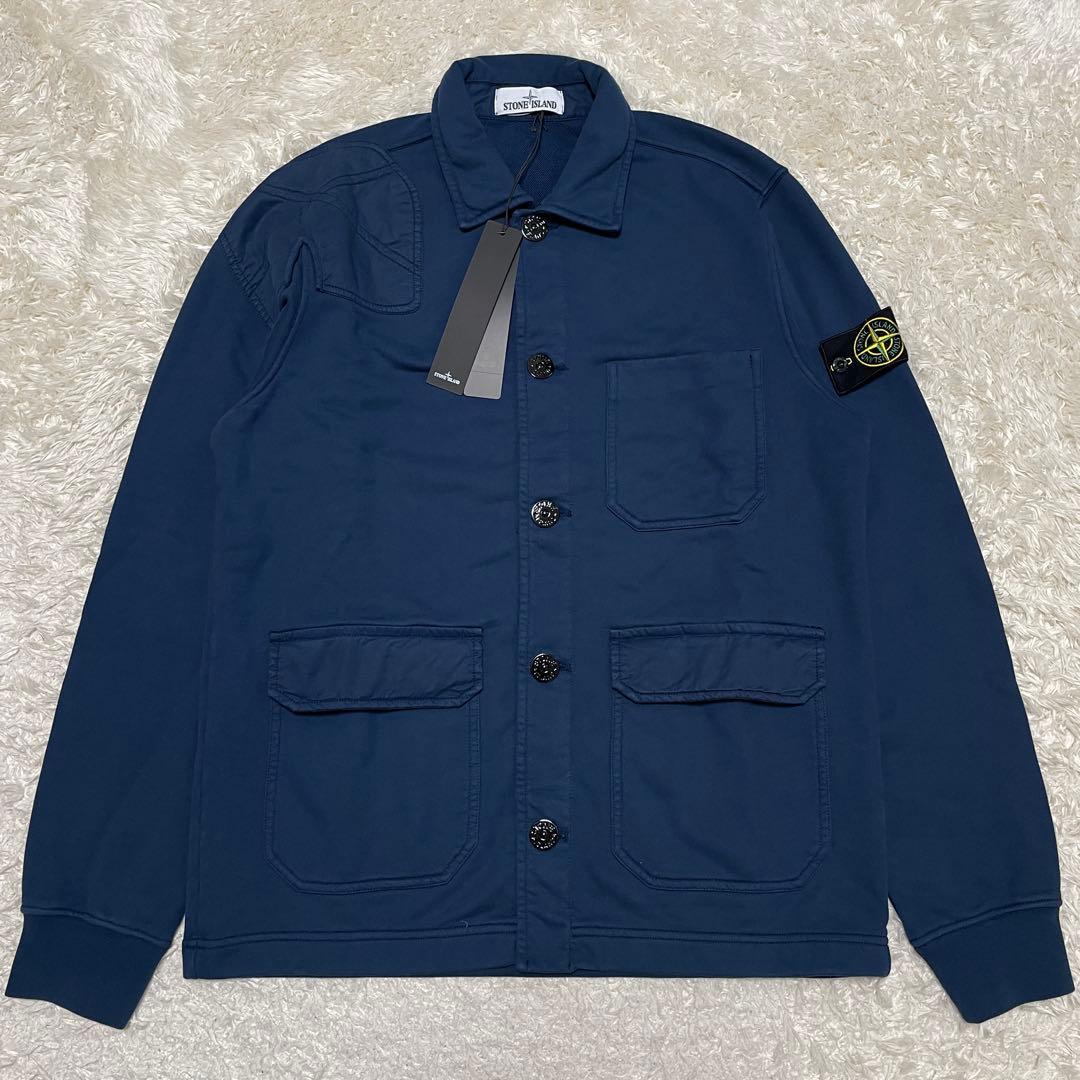 STONE  フィールド シャツ ジャケット ネイビー Mサイズ