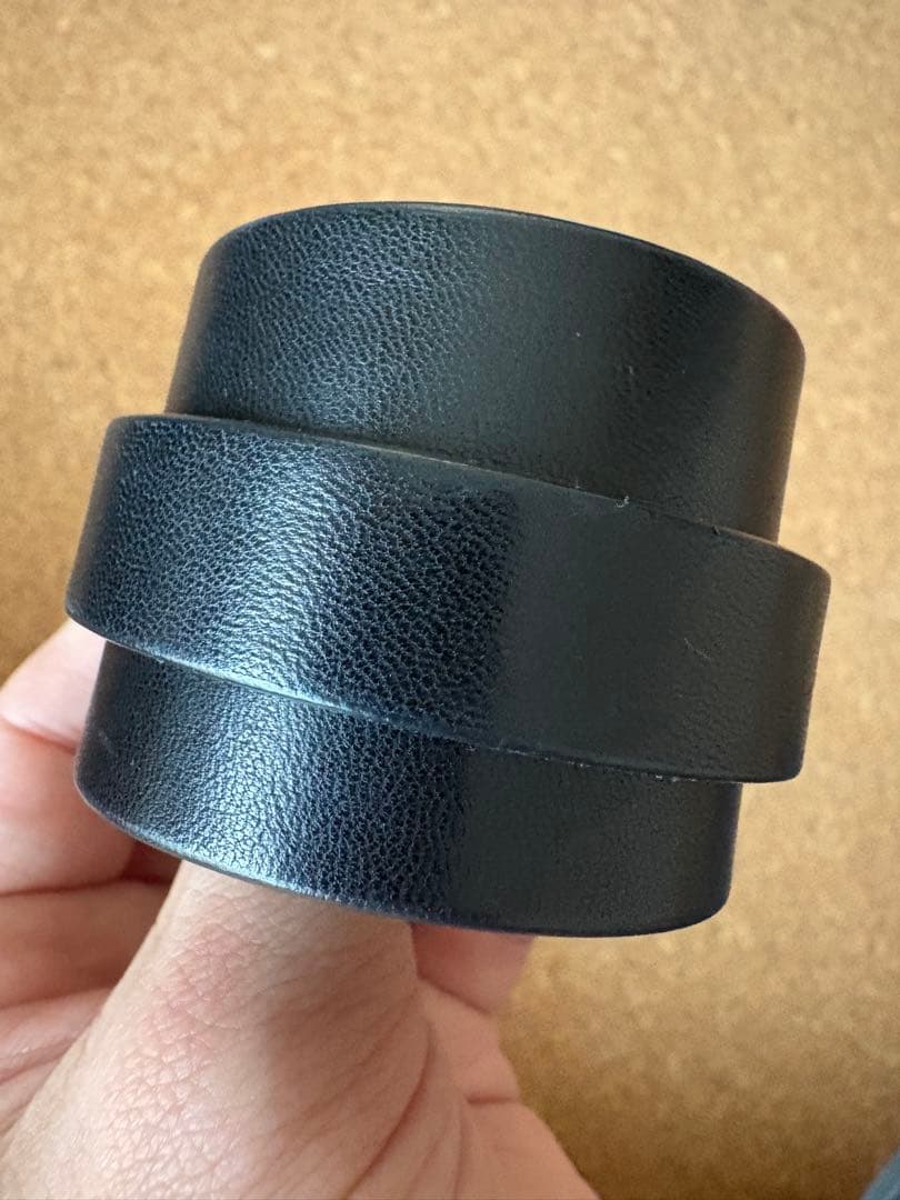 【激レア】ヴィヴィアンウエストウッド　レザーブレスレット ブラックレザーバングル