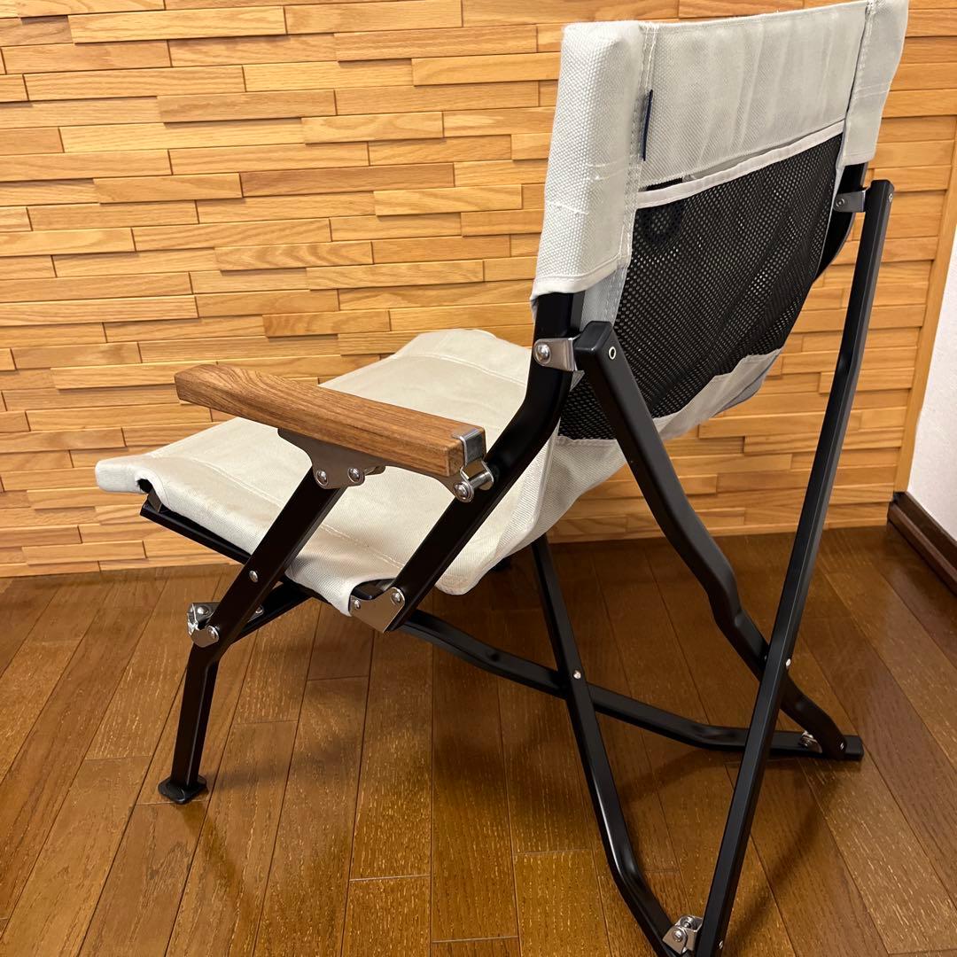  peak ローチェア ショート アイボリー①