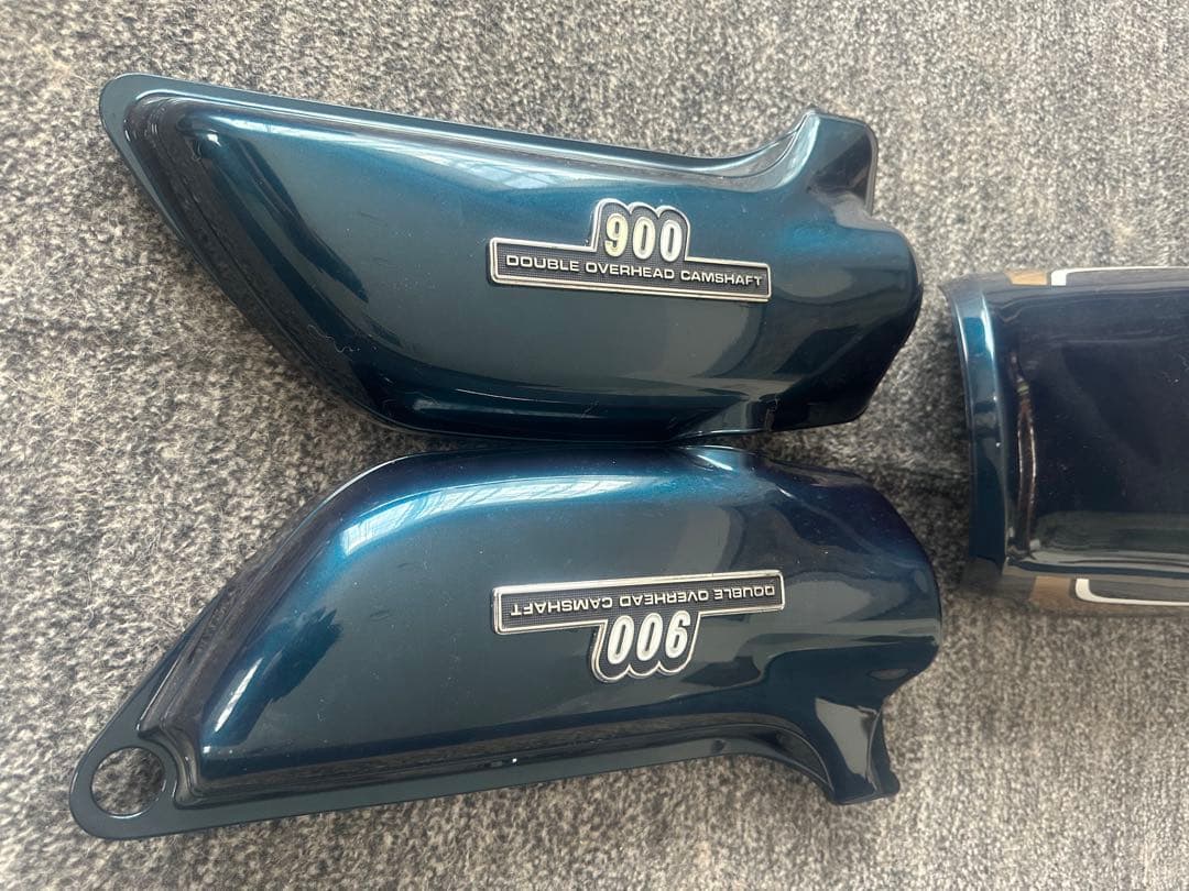 KAWASAKI Z1外装セット青玉虫　社外　ドレミコレクション　z1z2