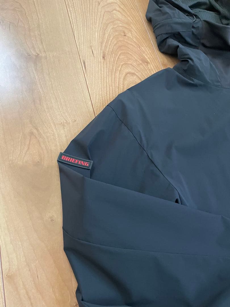 BRIEFING フード付き　ゴルフウェア　新品M ブラック　2023年モデル