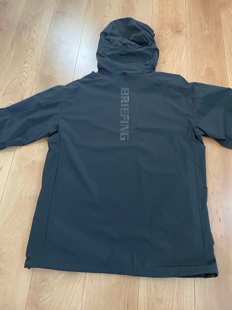 BRIEFING フード付き　ゴルフウェア　新品M ブラック　2023年モデル