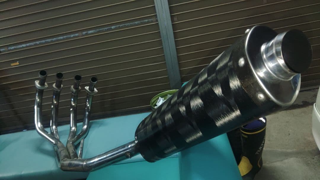 NC39 CB400SF マフラー SP忠男 コンバットマフラー スーフォア