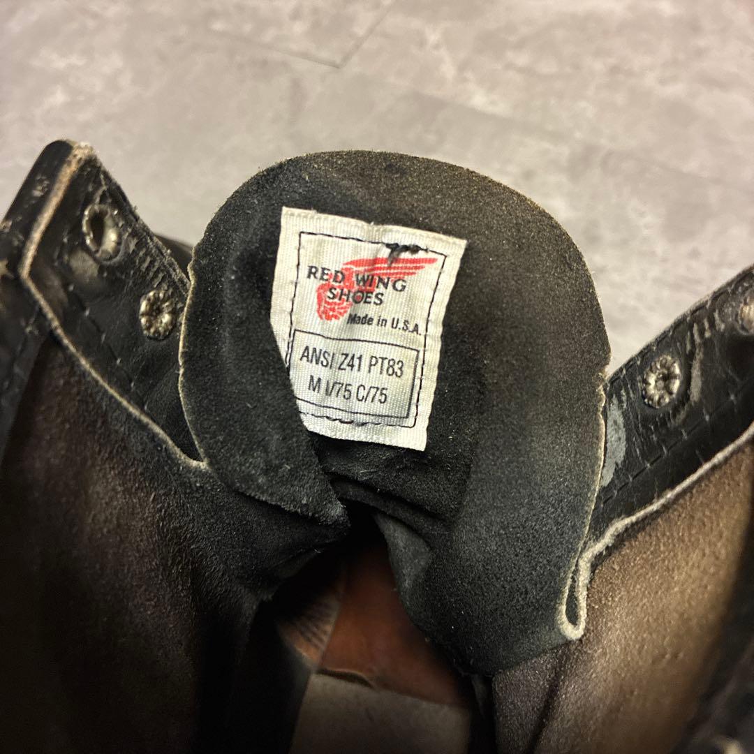 ア*ナ様 REDWING　レッドウイング　PT83 ロガーブーツ　茶芯　90s