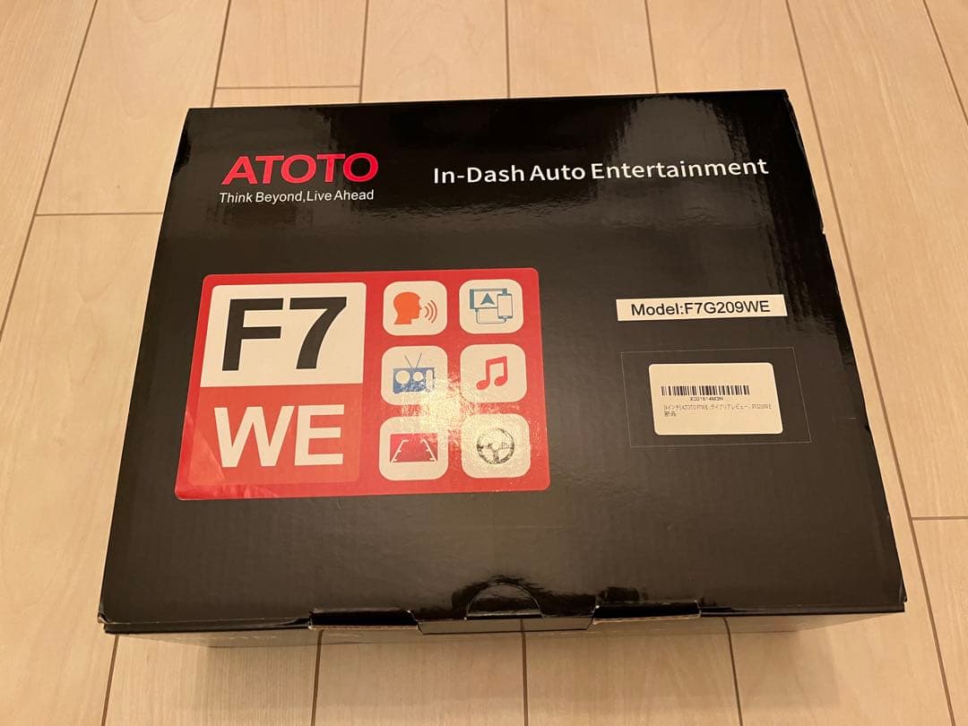 ATOTO F7 WE 9インチ ディスプレイオーディオ