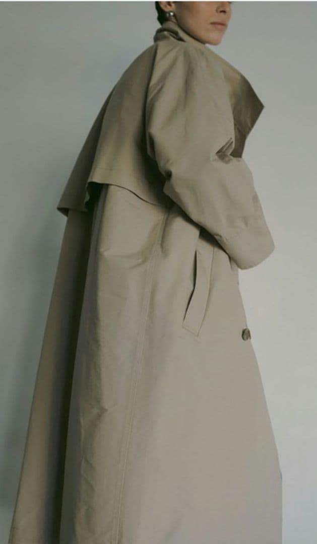 25SS【HER.】スタンドカラーロングコート