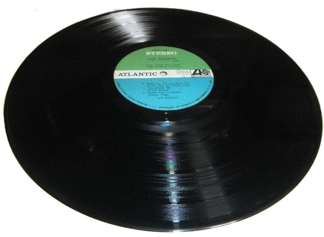 LP【極稀少】レッド・ツェッペリン登場 ターコイズ帯 補充票付