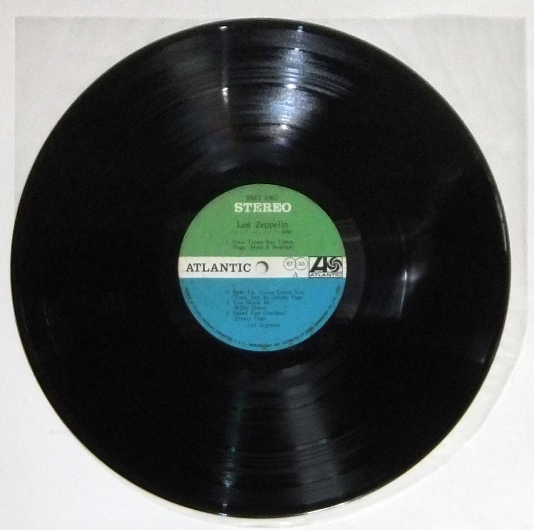 LP【極稀少】レッド・ツェッペリン登場 ターコイズ帯 補充票付