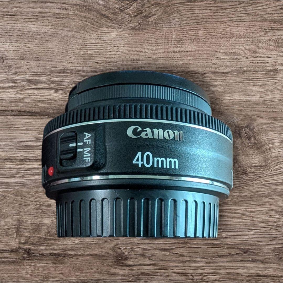 【中古】Canon EF 40mm F2.8 STM 単焦点レンズ キャノン