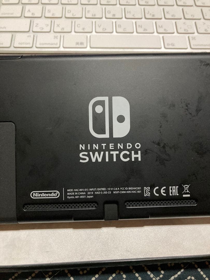 美品　Nintendo Switch バッテリー強化版　SDカード128G付き