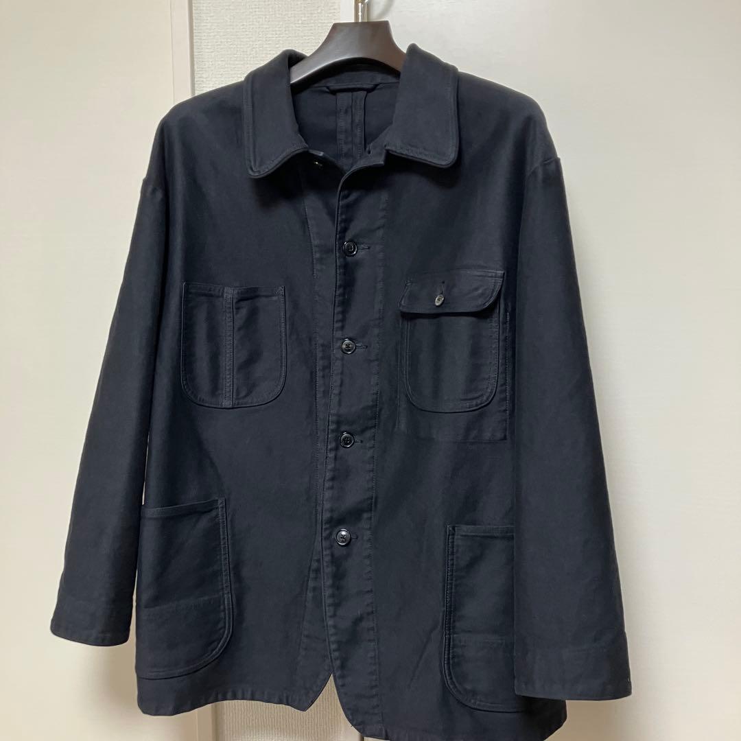 Porter Classic MOLESKIN FRENCH JACKET 黒