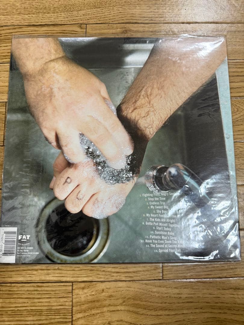 angry fist LP 新品未開封