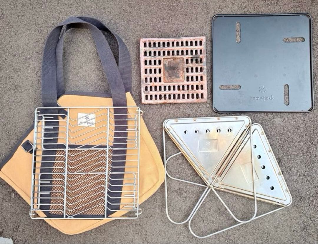 スノーピーク　焚き火台　S 5点セット