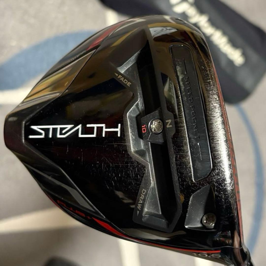 テーラーメイドステルスプラス10.5度 ドライバーSカバー付STEALTH+