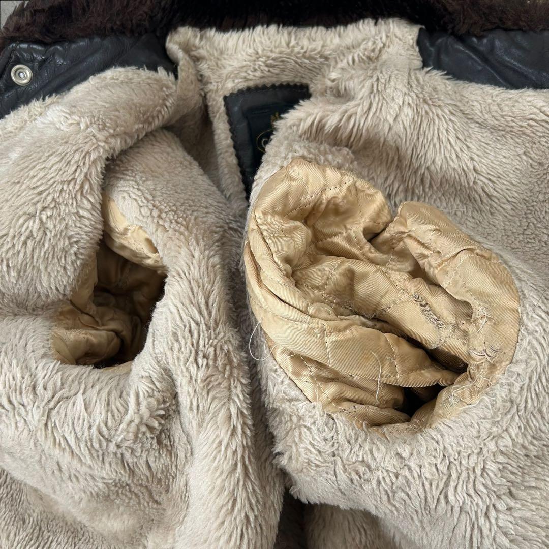 【70s】USA製 クーパー G-1 フライトレザージャケット L デカタロン