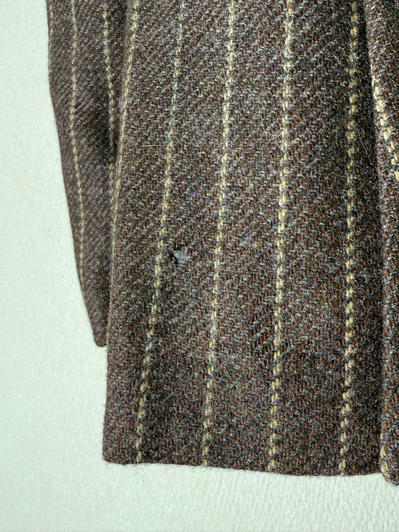 ヴィヴィアンウエストウッド ストライプ柄 ダブルジャケット