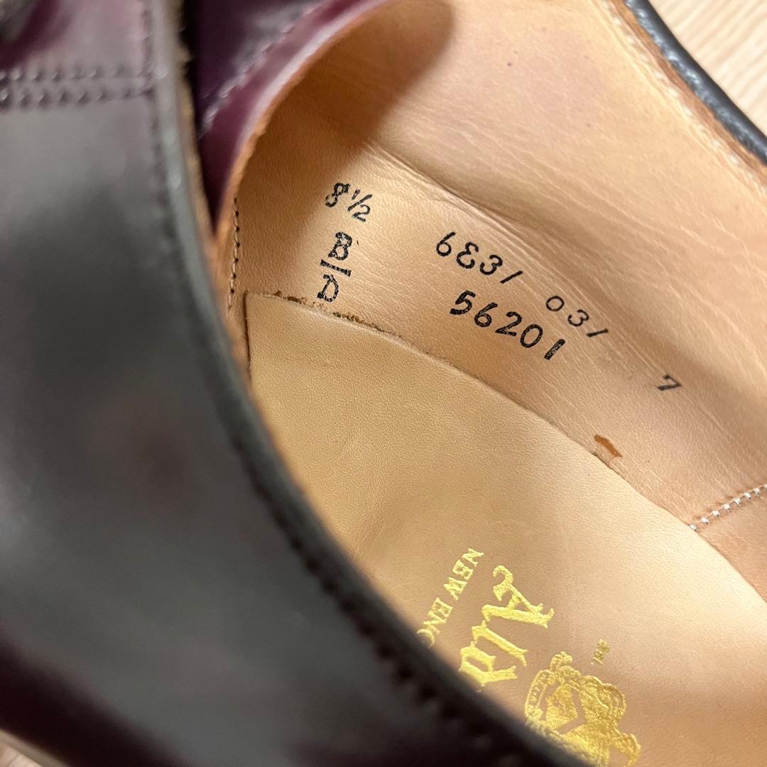 d*9様 【新品Reject 】Alden オールデン 56201 コードバン