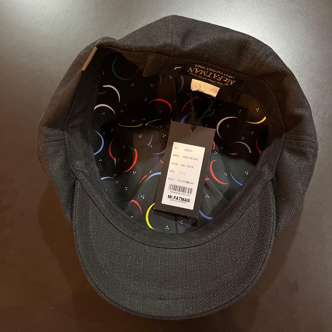 K*6様 【週末限定値下げ】ミスターファットマン　ラッキーダンリネン　キャスケッ