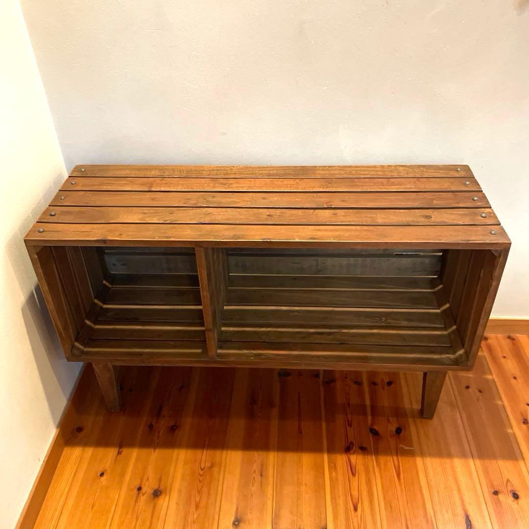 シャビーなテレビボード★テレビ台 古材 木製 アンティーク