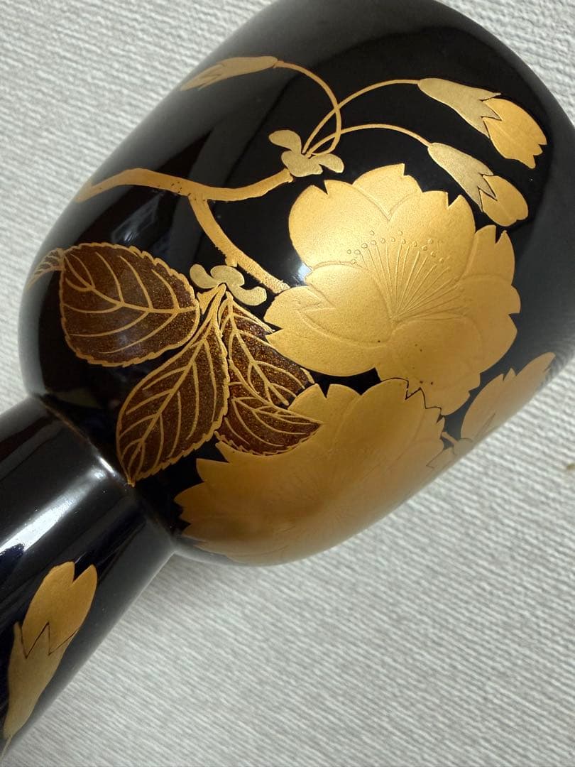 あ*ず様 和楽器　小鼓　胴　つづみ　蒔絵　鼓　中古　美品