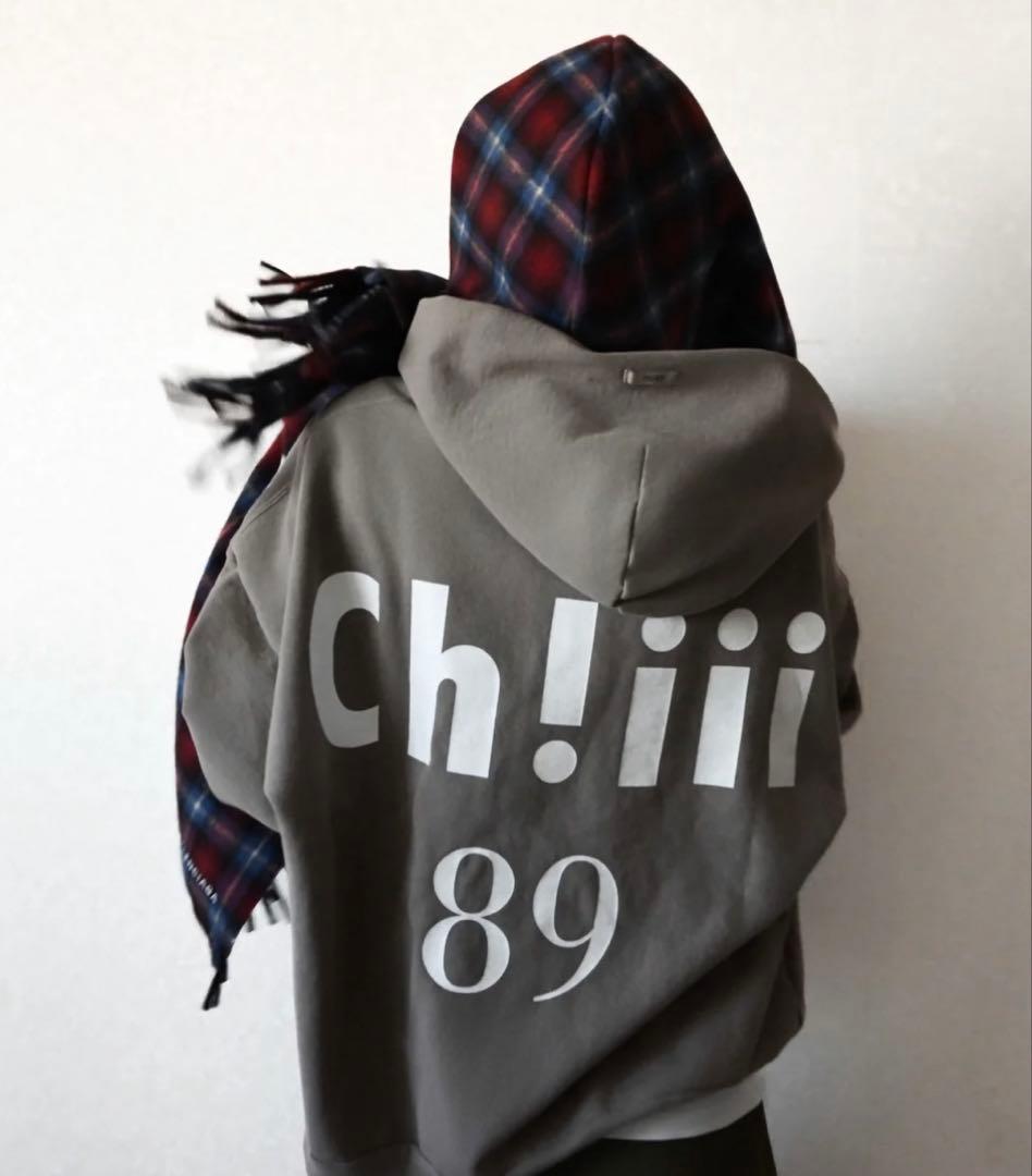 ch!iiibag チーバッグ パーカー グレージュ